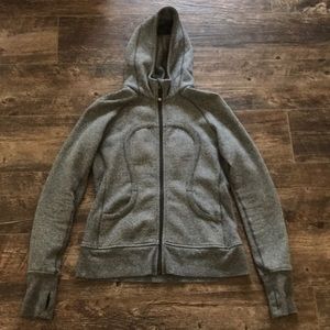 Lululemon Gray Scuba Hoodie Size 12